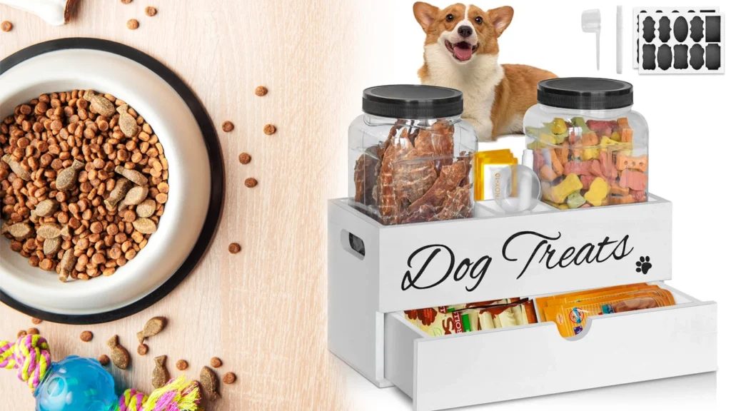 Multi-Purpose Dog Food and Treat Container