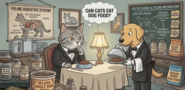 Can Cats Eat Dog Food