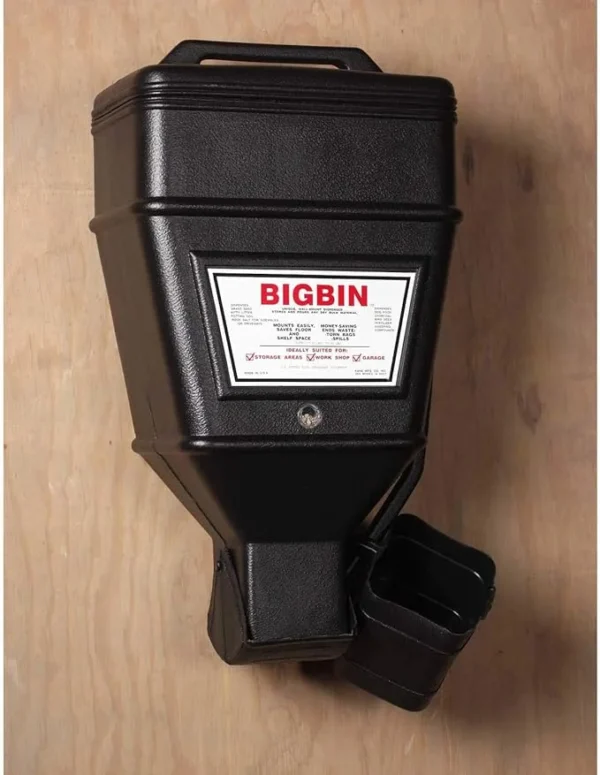 Kane BBD-2 Big Bin Dog Food Dispenser Black, BBD-2