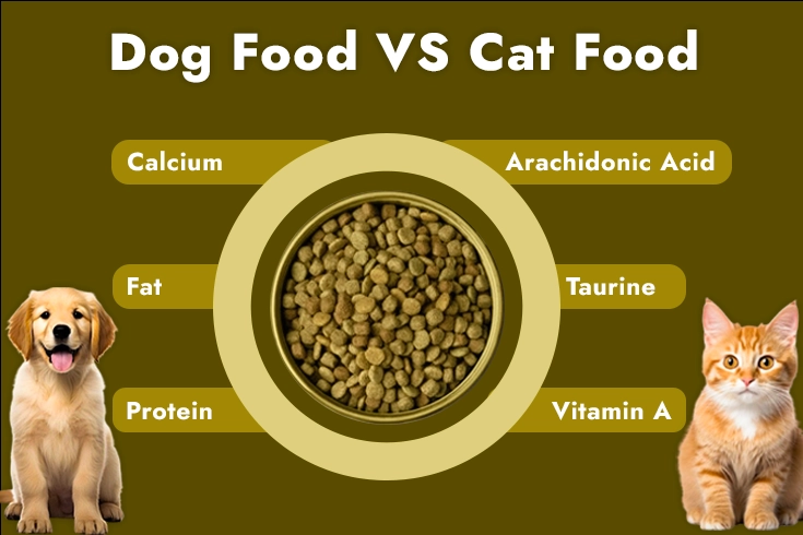 Can Dogs Eat Cat Food? | Everything You Need to Know 2 Difference Between Dog Food and Cat Food