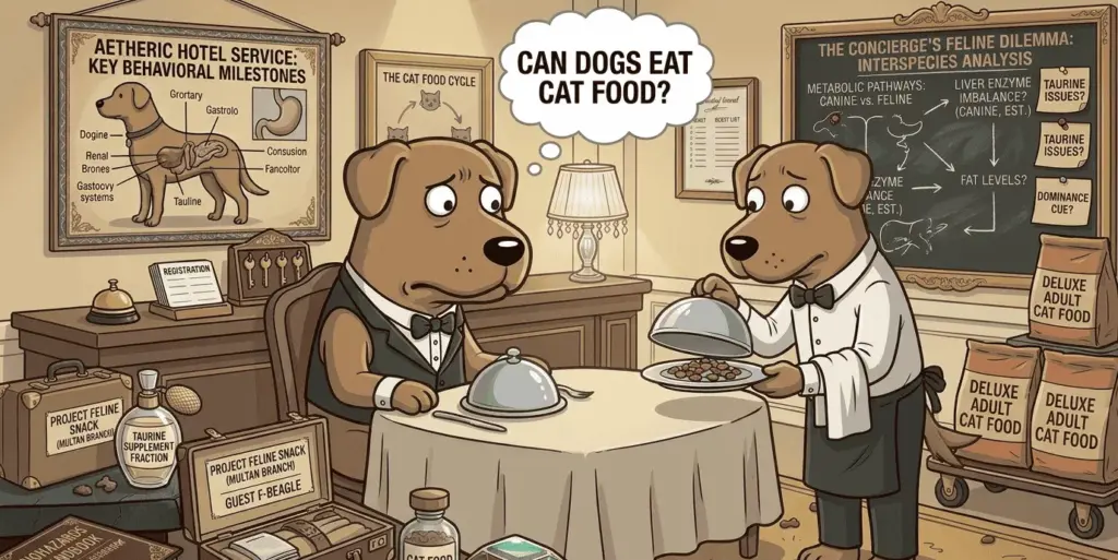 Can Dogs Eat Cat Food?
