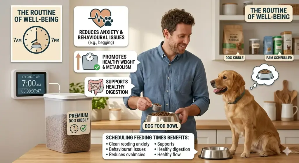 15 Daily Dog Habit Improves Health (Vets Agree) 2 Scheduling Feeding Times