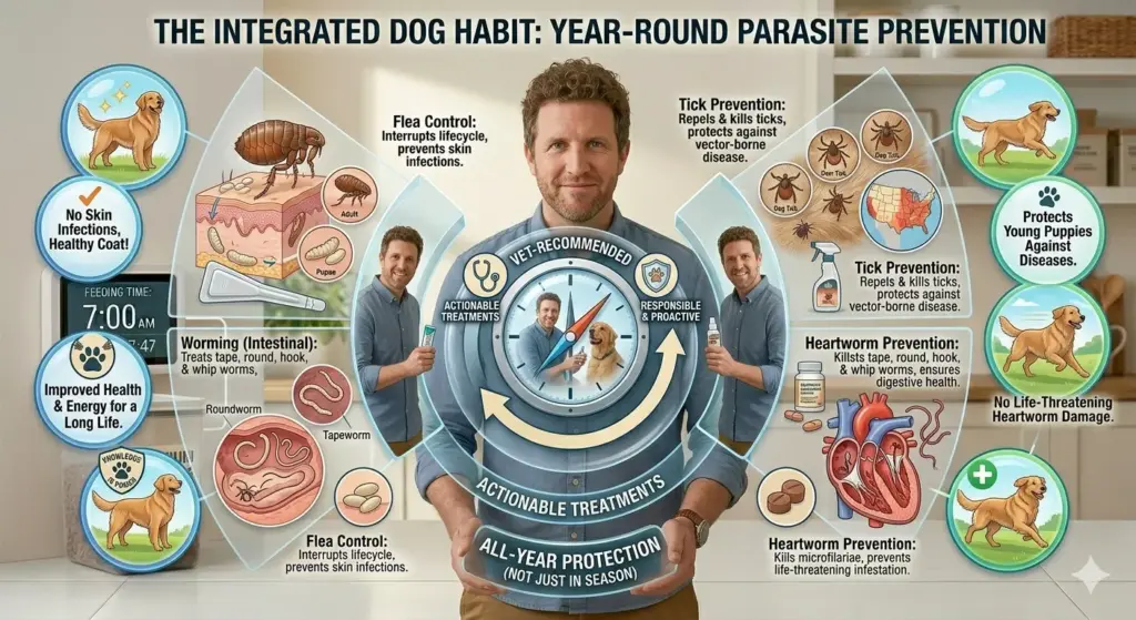 15 Daily Dog Habit Improves Health (Vets Agree) 4 Parasite Prevention