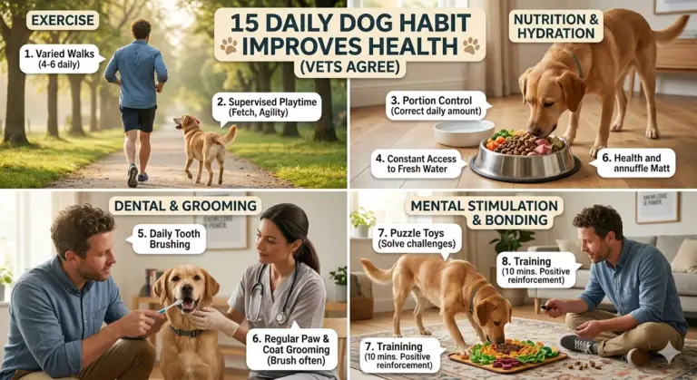 15 Daily Dog Habit Improves Health (Vets Agree)